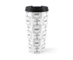 Urinal Art Thermosbecher