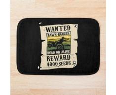 The Lawn Ranger Rides Again Wanted Lustiges Rasen-Mäher Geschenk Badematte