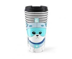 Rasenmäher-Hund - Rick und Morty Thermosbecher