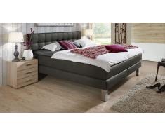 Boxspringbett Mancha" Anthrazit