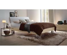 Boxspringbett "Cameron" Buche weiß