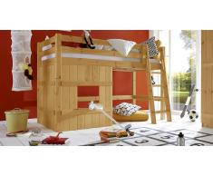 Hochbett für Kinder Basic Kiefer