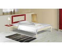 Metallbett "Pintana" Rot
