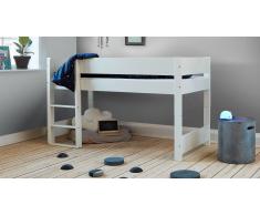 Hochbett für Kinder "Tacora" Weiß