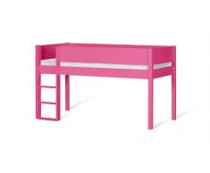 Hochbett für Kinder Color Pink