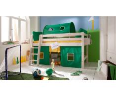 Hochbett für Kinder Paradise" Weiß