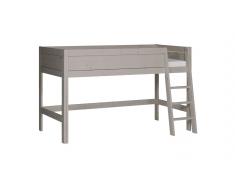 Hochbett für Kinder Rose" Weiß