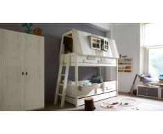 Hochbett für Kinder "Hangout" Weiß