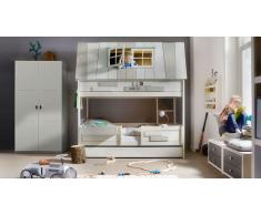 Hochbett für Kinder "Hangout" Weiß
