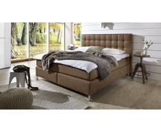 Boxspringbett "Zamora" Weiß