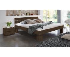 Massivholzbett "Maidstone" Buche wenge