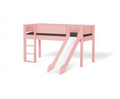 Hochbett für Kinder Color Rosa