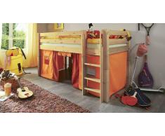 Hochbett für Kinder Paradise" Kiefer