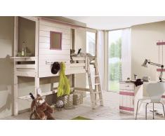 Hochbett für Kinder Paradise" Weiß