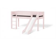 Hochbett für Kinder Color Rosa