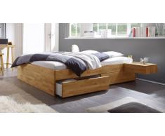 Stauraum-Bett "Manchester" Kernbuche