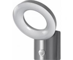 Endura® Loop 4058075140622 LEDAußenwandleuchte Bewegungsmelder 12 W WarmWeiß Edelstahl (12W, 650lm, IP44)