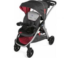 Stroll in 2 Geschwisterwagen (Rot, Schwarz)