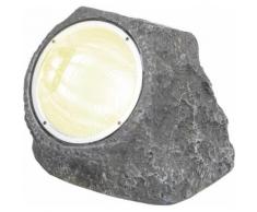 Solar-Dekoleuchte Stein LED We