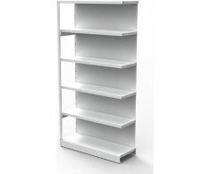 Büro-Steckregal, mit Rückwand