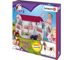 Spielzelt Caravan Horse Club 100x70x80 cm, inkl. Original Schleich Pferdefigur, ab 3+