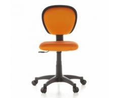 Kinderschreibtischstuhl / Kinderstuhl KIDDY TOP Netzstoff orange hjh OFFICE