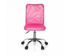 Kinderschreibtischstuhl / Kinderstuhl KIDDY NET Netzstoff pink hjh OFFICE
