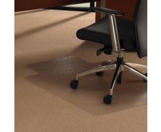 ULTIMAT 120x134 - Bodenschutzmatte transparent 120 x 134 mit Lippe