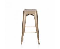 VANTAGGIO HIGH - Barstuhl Metallic Champagner
