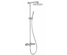 Herzbach spa ix Duschsystem thermo rund 300 bh 1118 neu, Edelstahl matt gebürstet, 17.988130.1.09 17.988130.1.09
