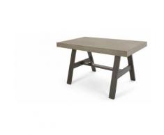 Edson Gartentisch, Beton und Metall
