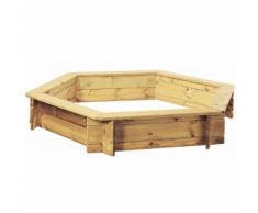 WINNETOO Sandkasten INGAR 6-Eck Sandbox