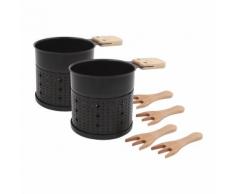 Cookut - Lumi Choco Schokoladenfondue-Set für 4 Personen