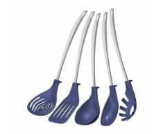 Tramontina - Küchenutensilien - Set - 5-teiliges Set - Marineblau