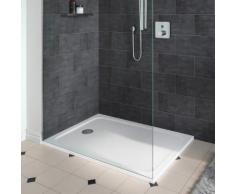 Kaldewei Cayonoplan Rechteck-Duschwanne L: 120 B: 90 H: 1,8 cm Secure plus, weiß matt 362300012711