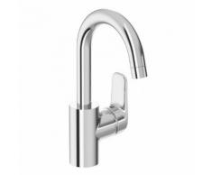 Ideal Standard CeraFlex Einhebel-Waschtischarmatur mit hohem schwenkbarem Auslauf mit Ablaufgarnitur B1716AA