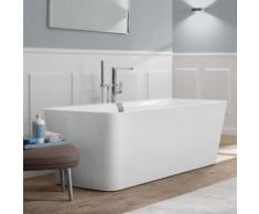 Villeroy & Boch Squaro Edge 12 Freistehende Badewanne L: 180 B: 80 cm weiß UBQ180SQE7PDV-01