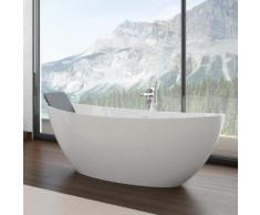 Hoesch NAMUR freistehende Badewanne L: 190 B: 90 H: 65 cm weiß 4403.010305