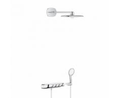 Grohe Rainshower System SmartControl 360 DUO Duschsystem mit Thermostatbatterie chrom/moon white 26443LS0