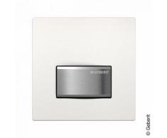 Geberit HyTouch Urinal-Handauslösung pneumatisch, Sigma50 Design weiß/chrom gebürstet 116016115