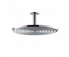 Hansgrohe Raindance S 300 Air 1jet Kopfbrause mit Deckenanschluss 100 mm , mit EcoSmart 26600000
