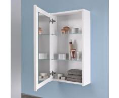Geberit Renova Plan Hängeschrank B: 39 H: 70 T: 17,3 cm Front und Korpus weiß hochglanz 869010000
