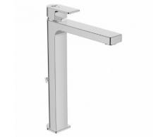 Ideal Standard Edge Einhebel-Waschtischarmatur mit verlängertem Sockel mit Ablaufgarnitur A7113AA