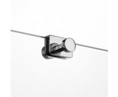 Giese Sky Hakenleiste mit 2 Haken für Glasduschwand B: 40 H: 27 T: 55 mm 31947-02
