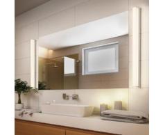 Helestra LADO LED Wandleuchte/Spiegelleuchte B: 90 H: 4 T: 6 cm, chrom/satiniert 18/1813.04, EEK: A+