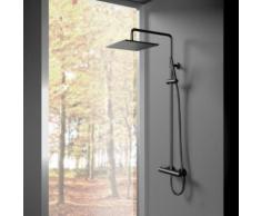 Treos Serie 195 Thermostat-Duschsystem mit Kopfbrause B: 300 T: 300 mm, für Wandmontage 195.01.27262
