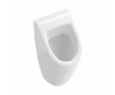 Villeroy & Boch Subway Absaug-Urinal B: 28,5 H: 53,5 T: 31,5 cm, ohne Zielobjekt, Montage mit Deckel weiß 75130101
