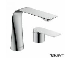 Duravit D.1 2-Loch Waschtischarmatur M chrom D11120002010