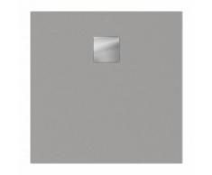 Villeroy & Boch Embrace Duschwanne L: 80 B: 80 H: 1,5 cm nature grey UDA8080EMB1V-3N