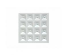 LED Panel 15W - 36W 8 Stufen 60x60cm Deckenleuchte Neutralweiß 2250lm - 5040lm Deckenpanel Eckig